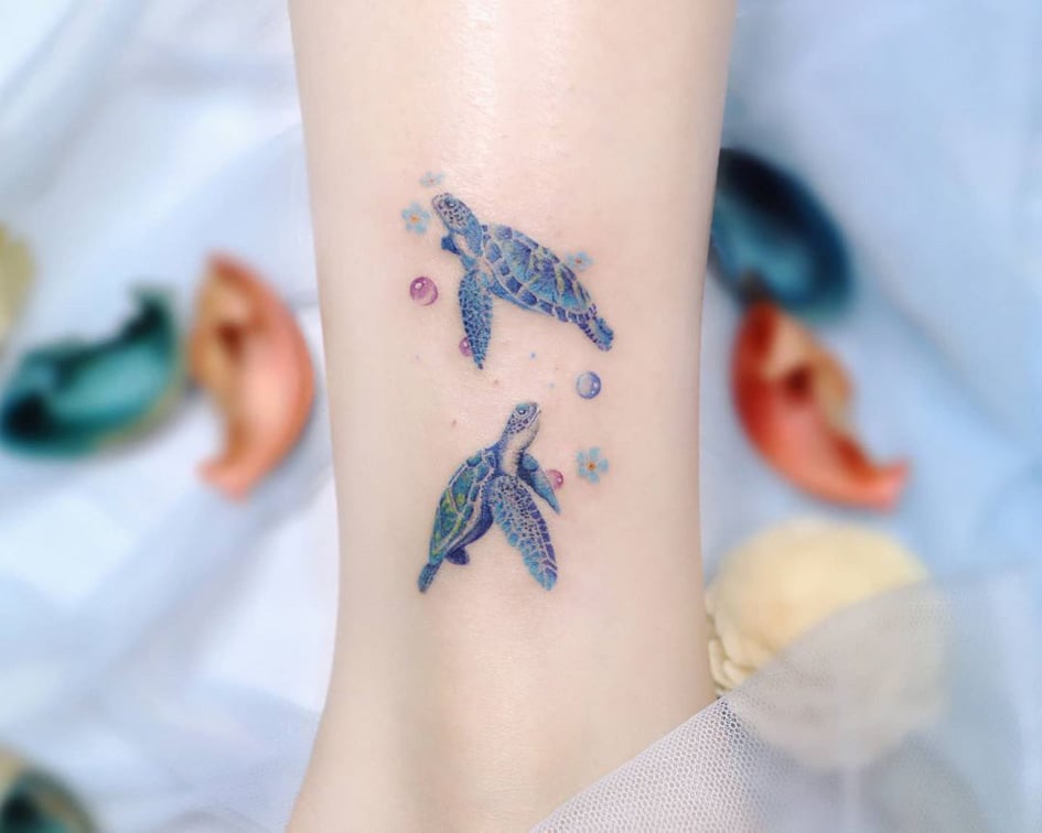 Tattoo Ideas with Meaning - Turtle Tattoo