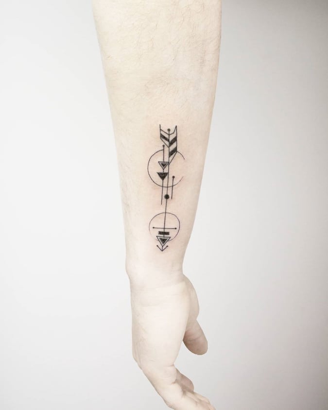 Tattoo Ideas with Meaning - Arrow Tattoo