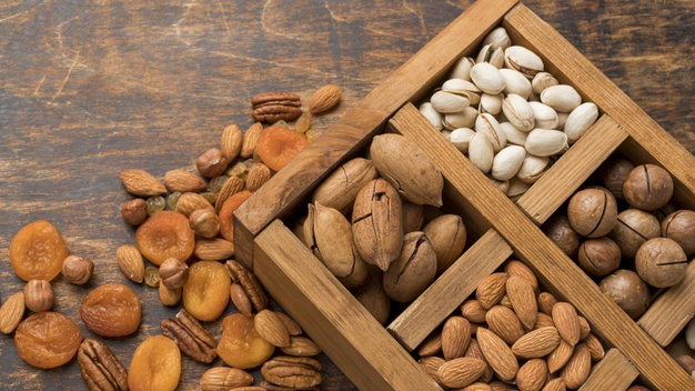 How to Gain Weight Naturally -Nuts - Tikli