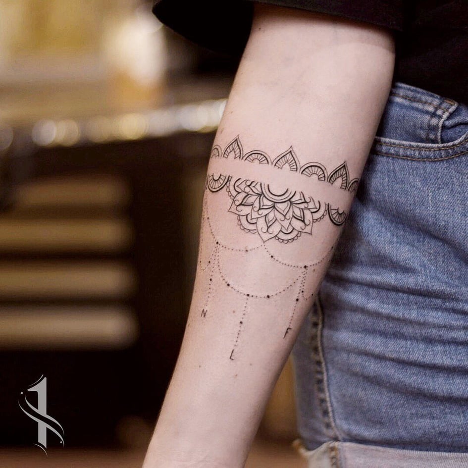 Small Tattoo Ideas with Meaning - Mandala Tattoo