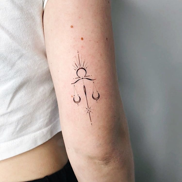 Tattoo Ideas with Meaning - Libra Tattoo