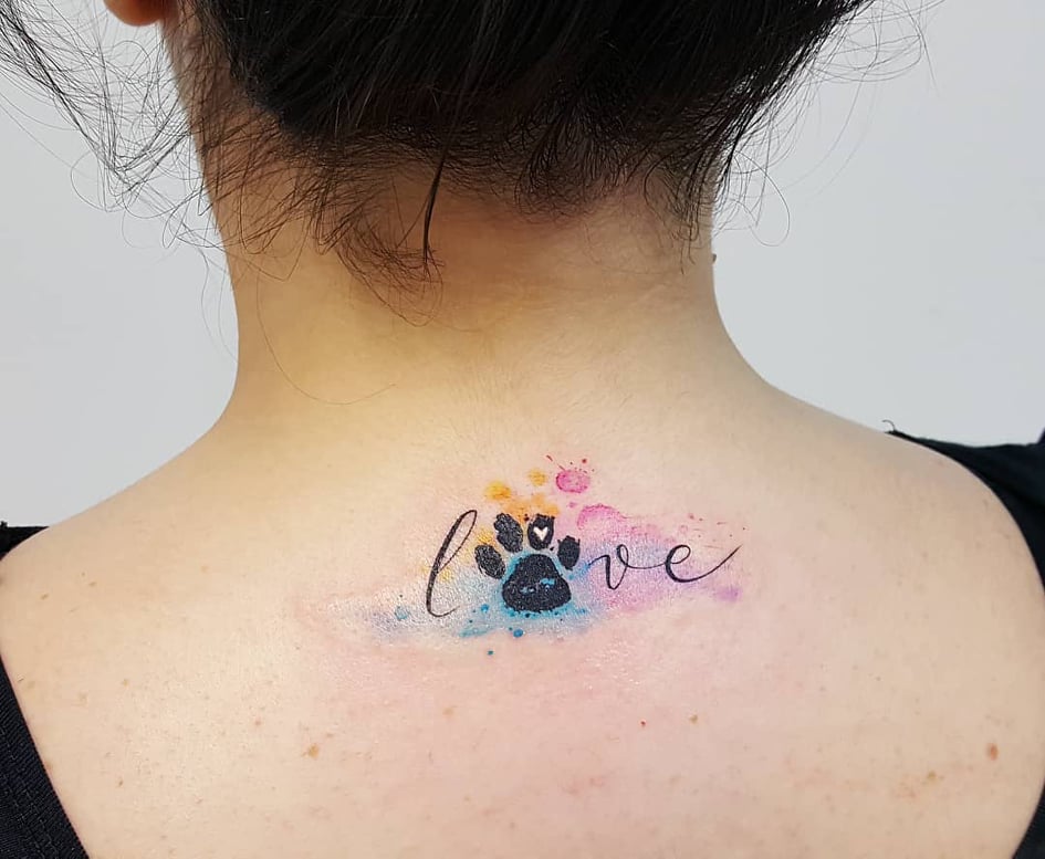 Tattoo Ideas with Meaning - Animal Paw Tattoo - Tikli