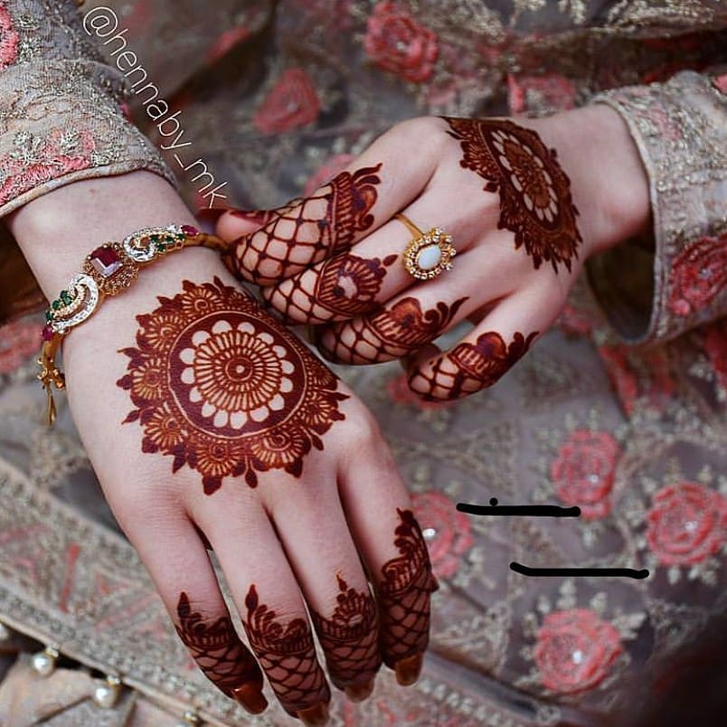 Most easy Attractive and beautiful Eid special mehndi design easy gol tikki  mehndi designs By MMP - video Dailymotion