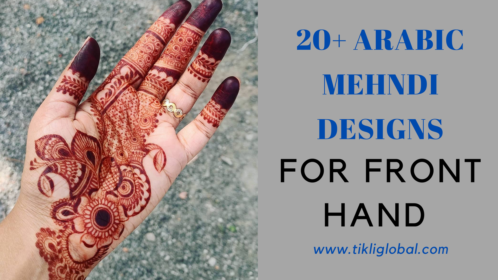Stylish Arabic Mehndi Designs For Back Hand 2023