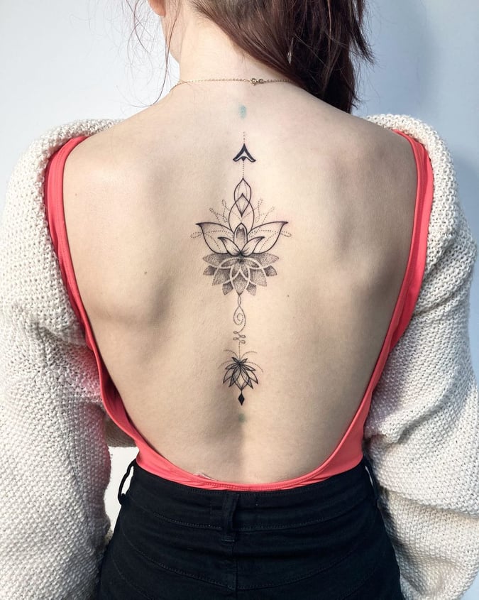 Spine tattoos  Best Tattoo Ideas Gallery