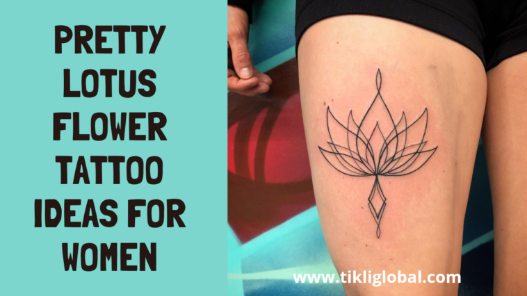 Lotus Flower Tattoo For Women