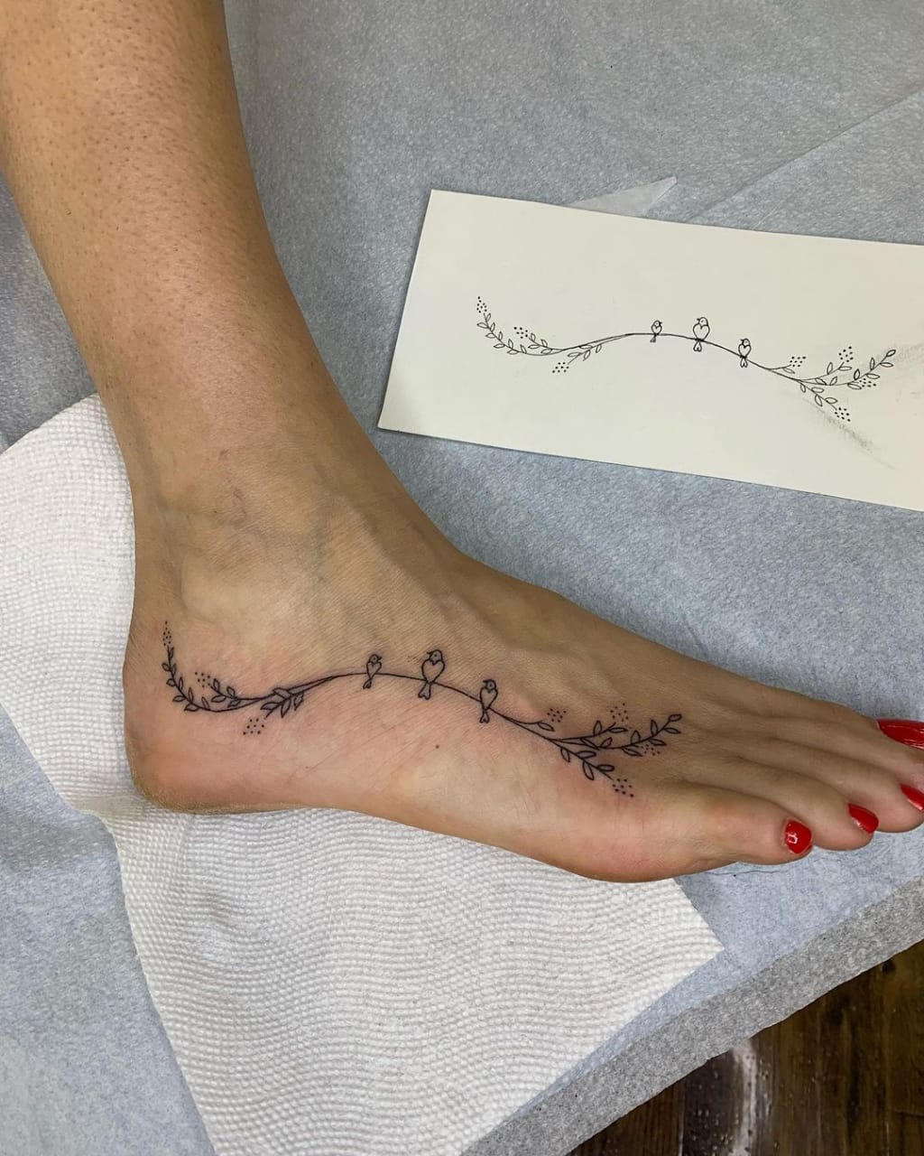 Foot Tattoos Discover Most Beautiful Foot Tattoo Ideas With Tattoo Grid