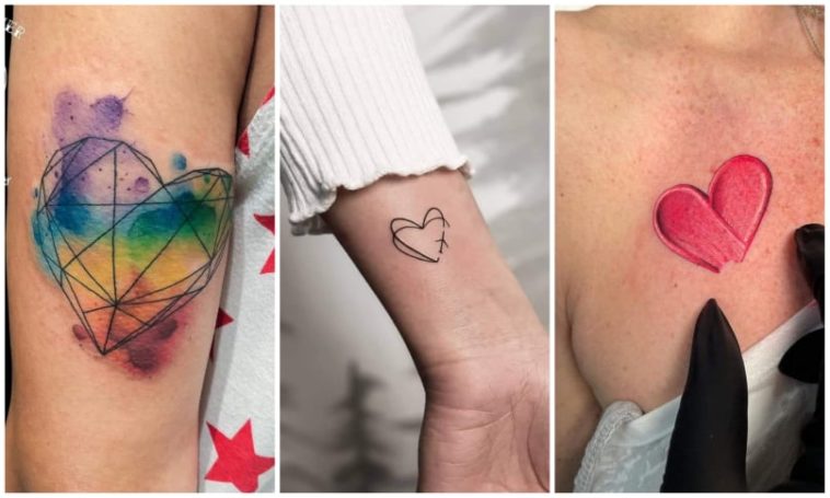 40 Sacred Heart Tattoos A Symbolism of Love and Devotion  Art and Design