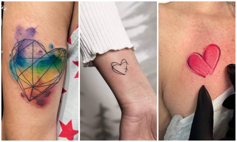 Heart Tattoos  Tattoo Ideas Artists and Models