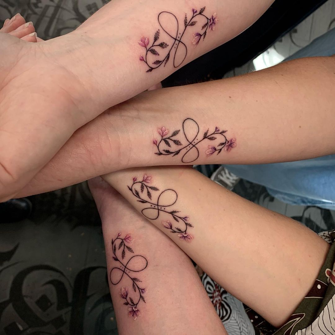 63 Cute Best Friend Tattoos for You and Your BFF  StayGlam