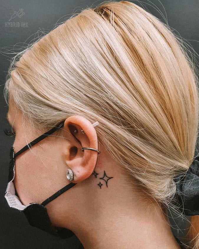 20 Cool Neck Tattoo Designs Ideas For Men and Women - Tikli