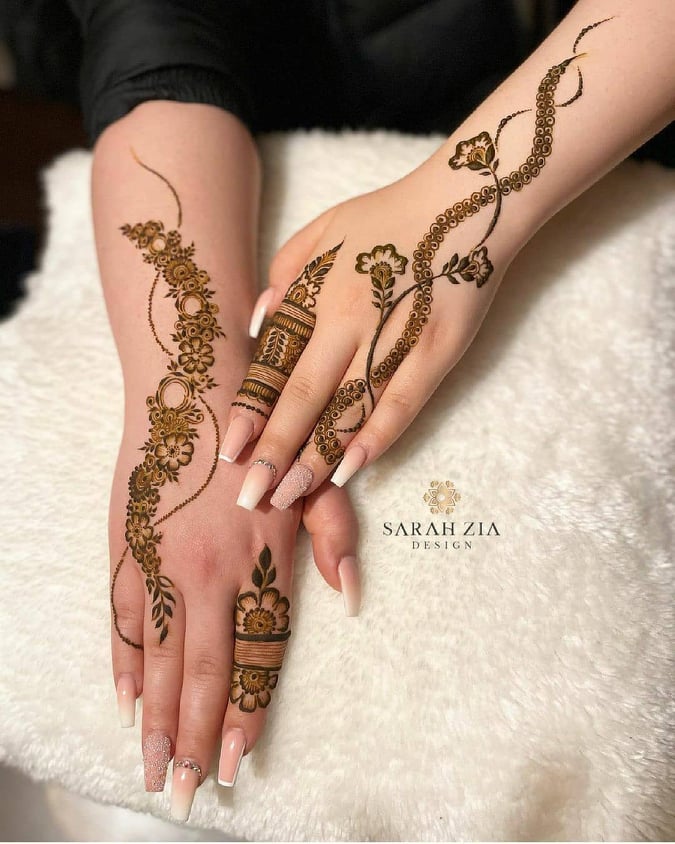 Henna Designs on Hand