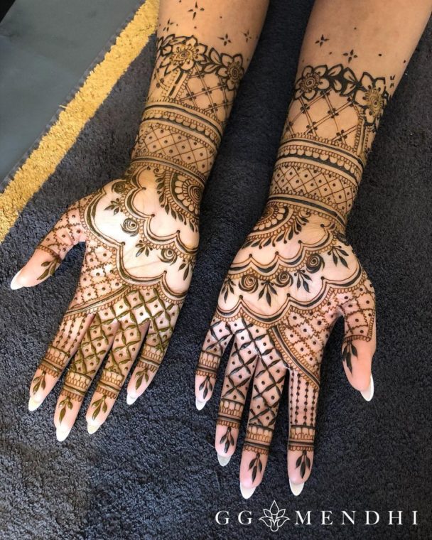 25+ Trendy and Beautiful Henna Designs on Hand - Tikli