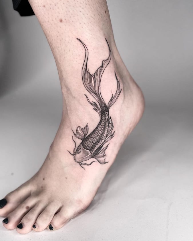 Tattoo uploaded by JinQ  Koi fish on arm  Tattoodo