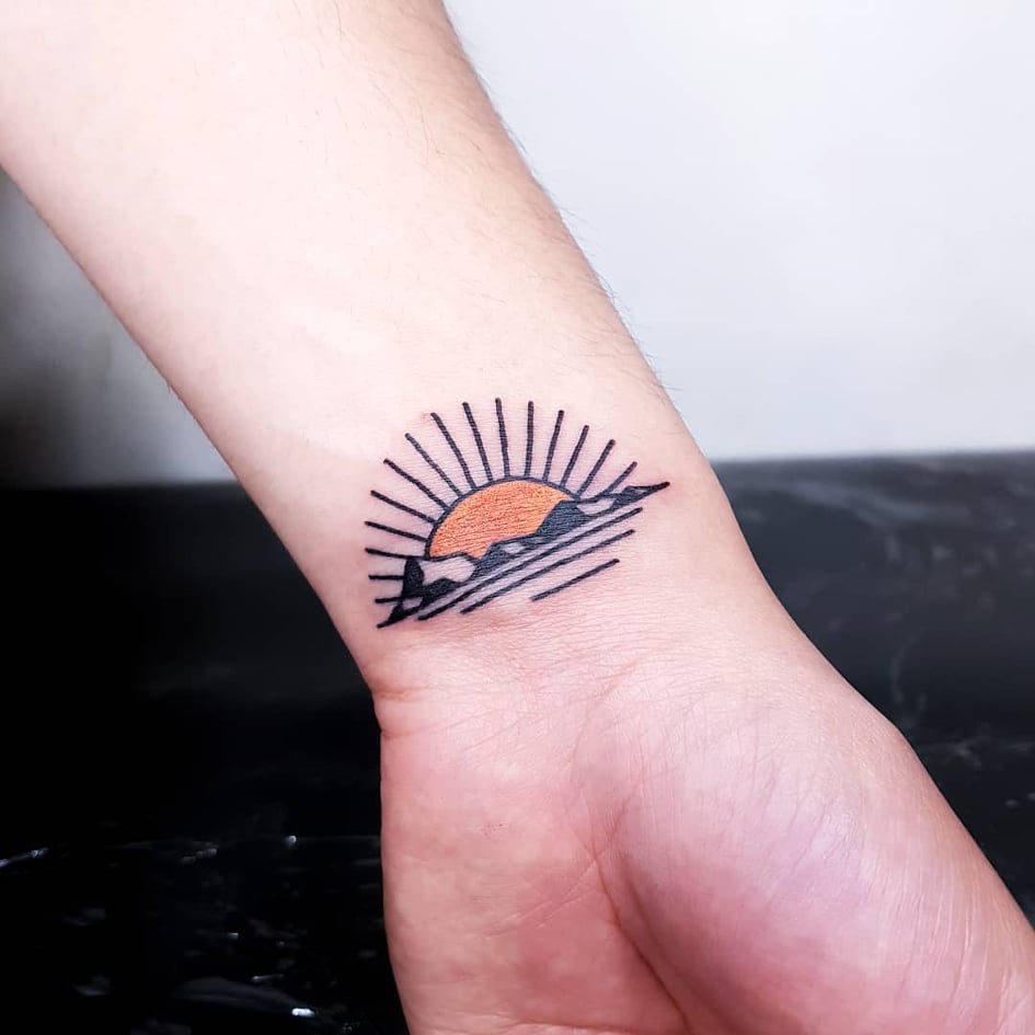 12pcslot Hand Finger Tattoo Sticker Mini Small Size Star Sun Moon Flower  Letter Temporary Tattoos Black Water Transfer Beauty  Temporary Tattoos   AliExpress