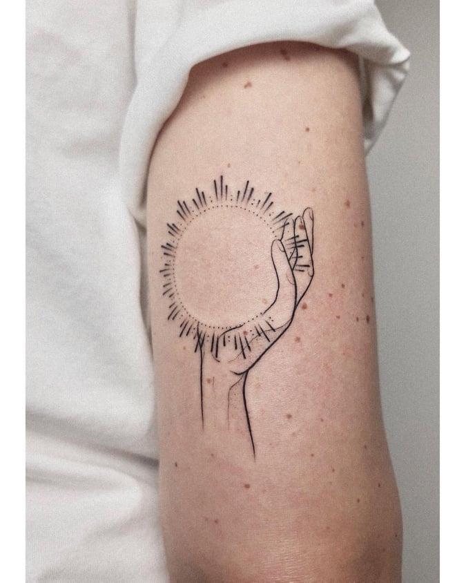 Sun Tattoo Designs