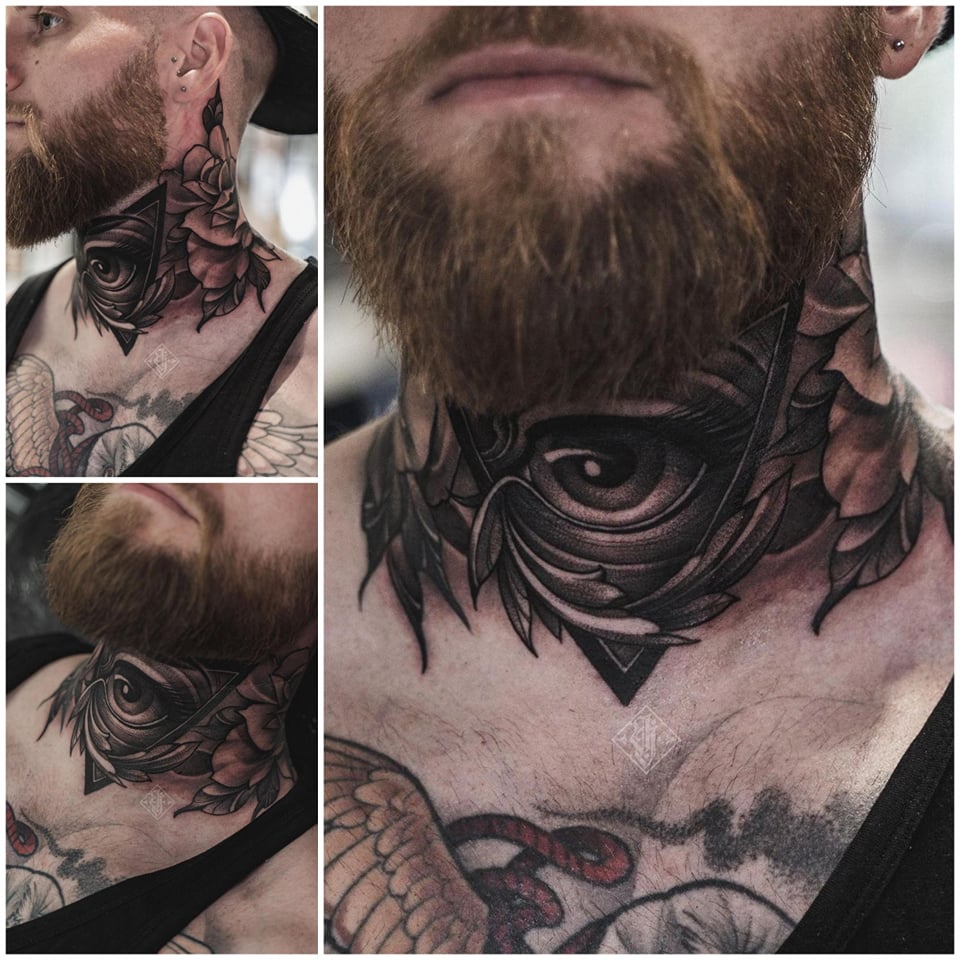 Throat tattoo design  Tattoo contest  99designs