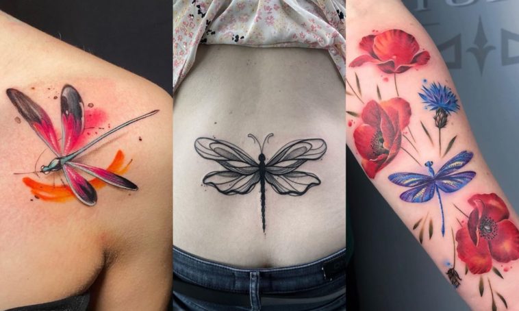 Dragonfly Tattoos You Need to Check Out