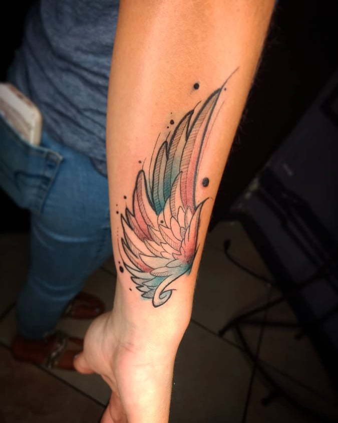 Soulful Angel Wings Tattoo Ideas For Men and Women - Tikli-cheohanoi.vn