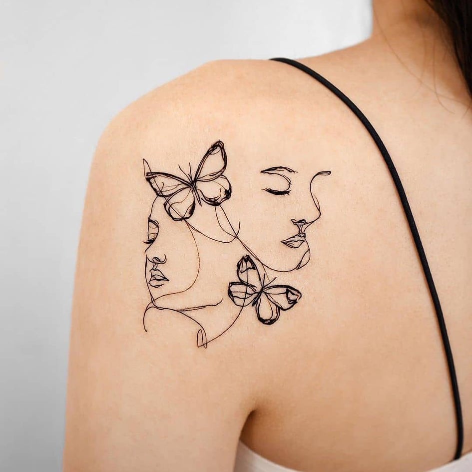 Top 43 Best Flower Shoulder Tattoo Ideas - [2021 Inspiration Guide]