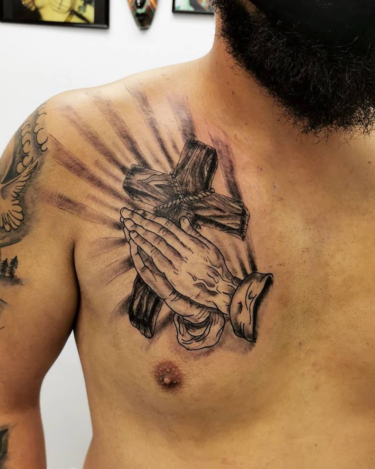 24+ Divine Holy Cross Tattoo Ideas For Men and Women - Tikli