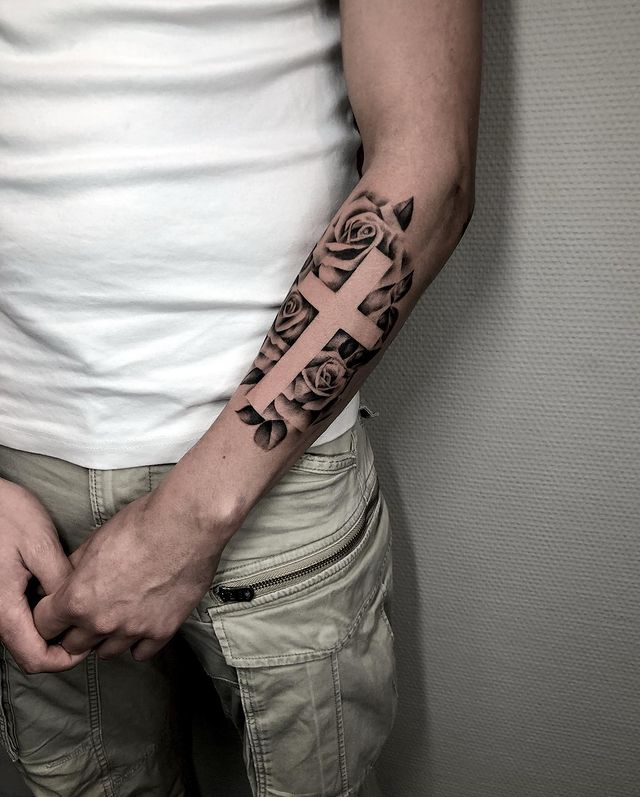 Tattoo uploaded by Christian Tabor  Eye NOTW symbol and 3 crosses Tattoo  of mine  Tattoodo