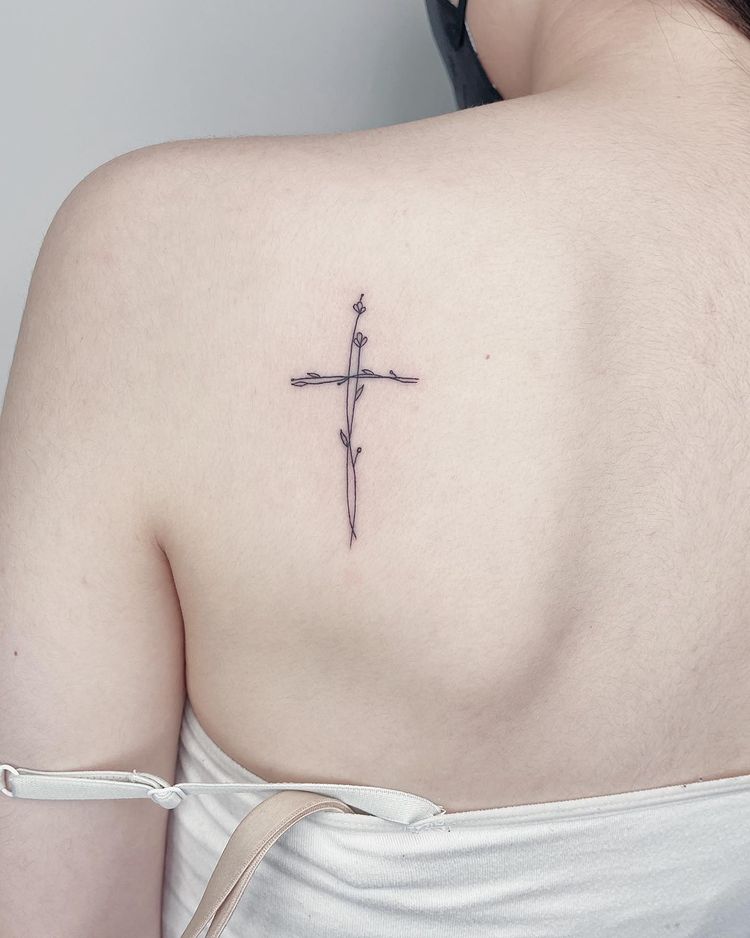 24+ Divine Holy Cross Tattoo Ideas For Men and Women - Tikli