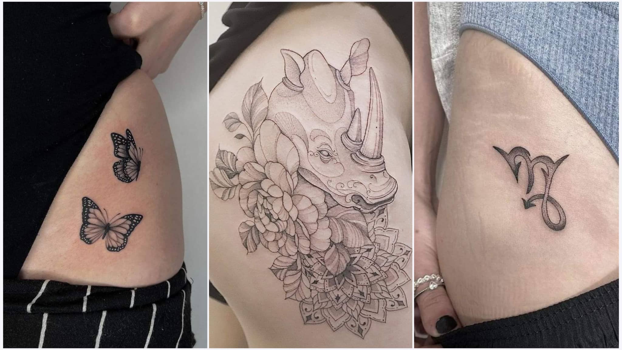 25 Sexy Thigh Tattoos For Women  Pulptastic