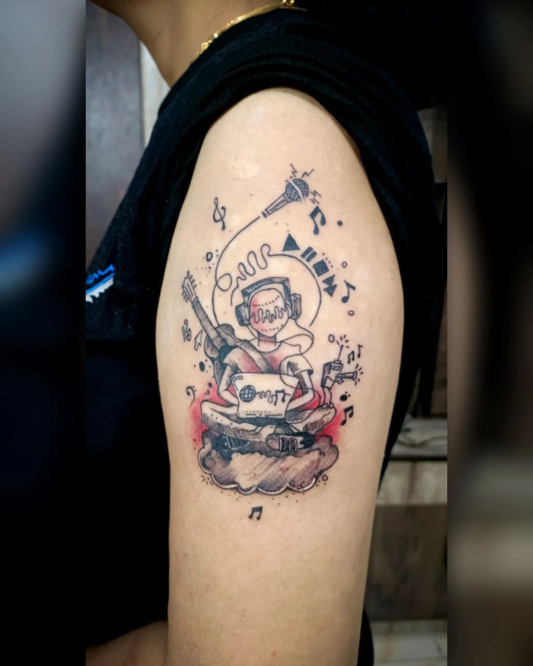 Learn 96 about music tattoo images unmissable  indaotaonec