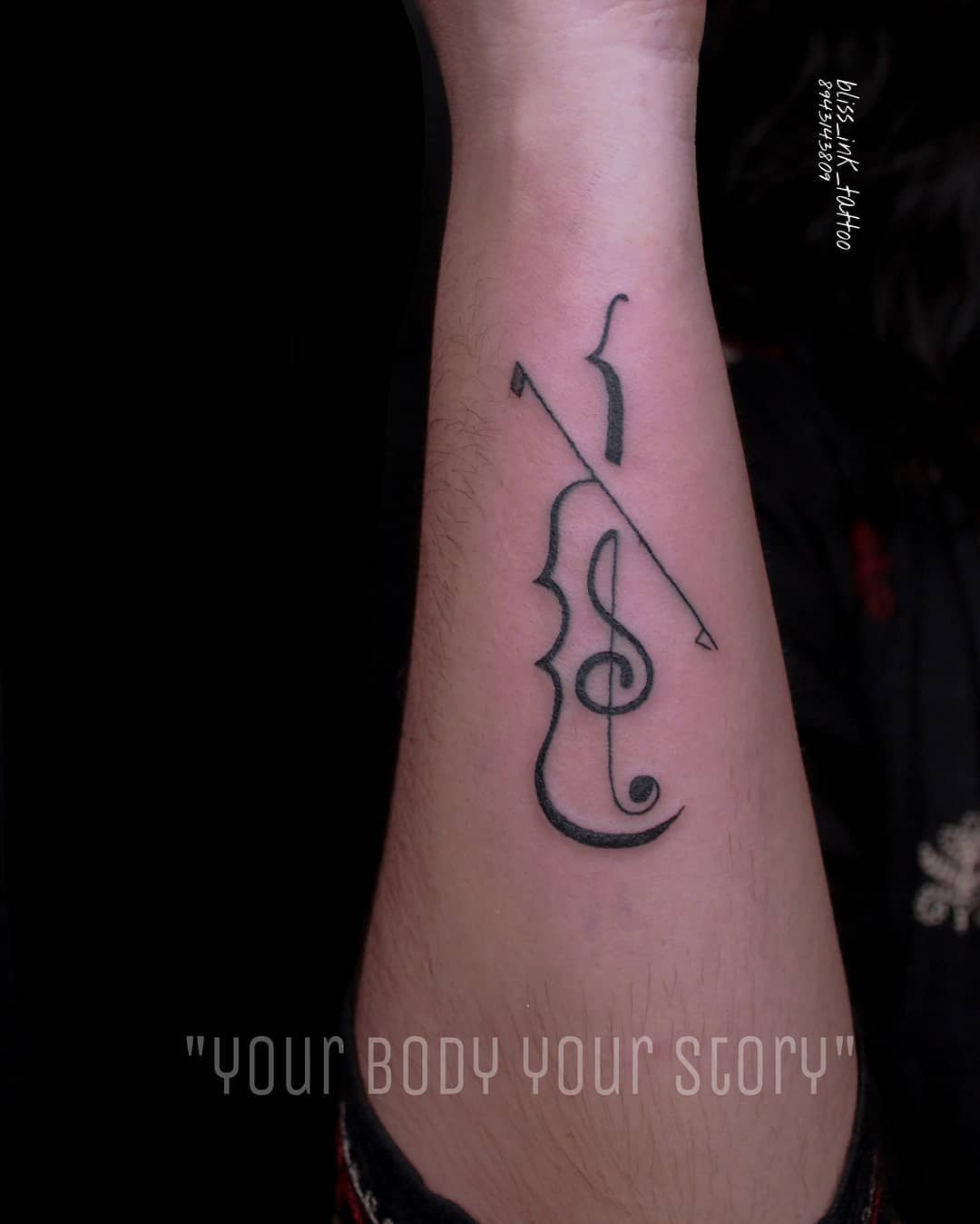 16 Enchanting Violin Tattoos  Tattoodo