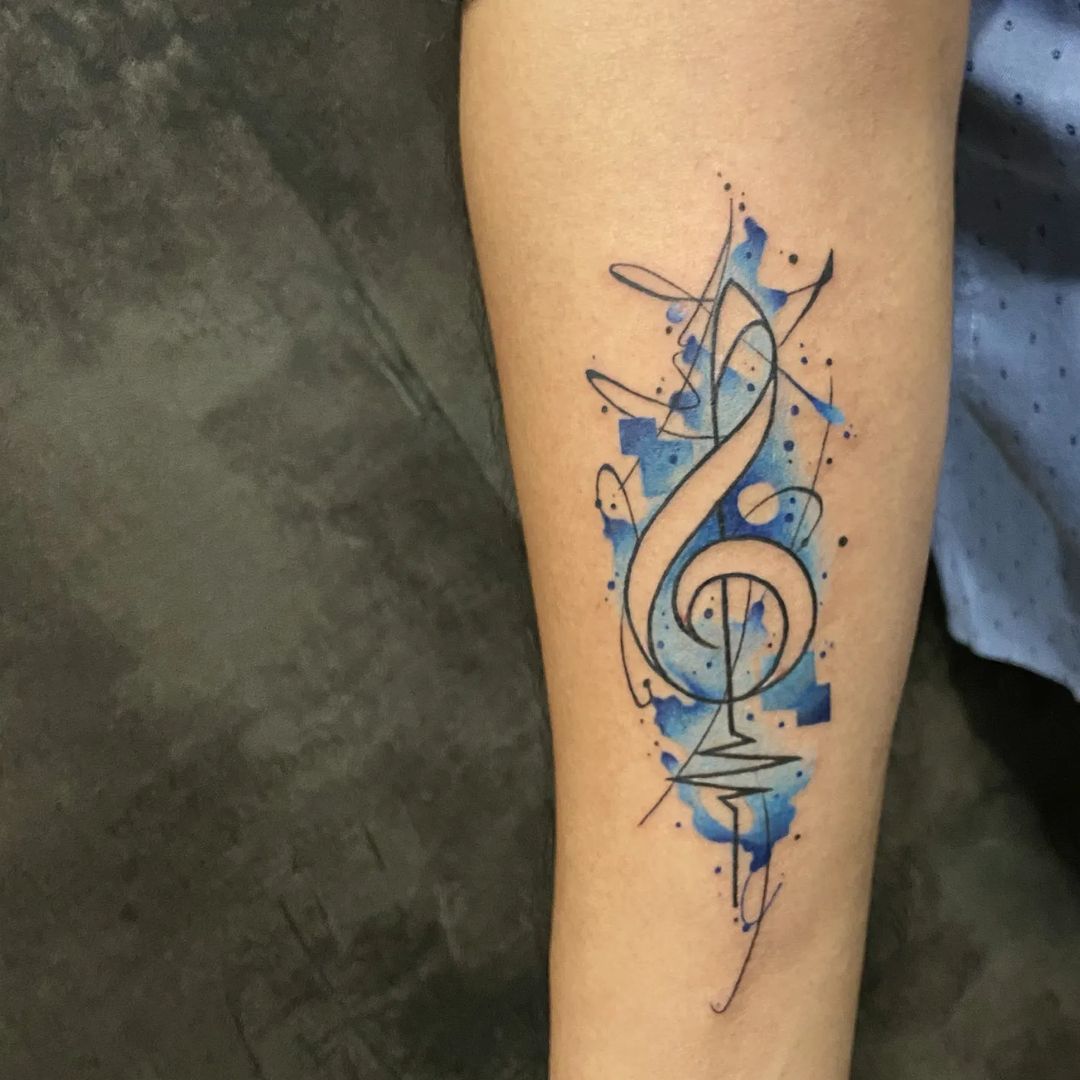 18 Unique Music Tattoo Ideas For Music Lovers - Tikli