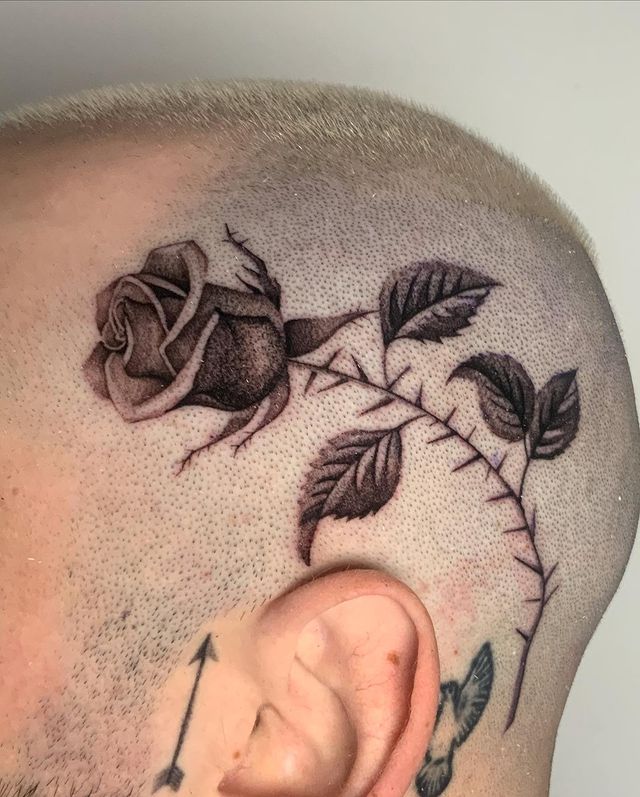 Rose Tattoo for Men