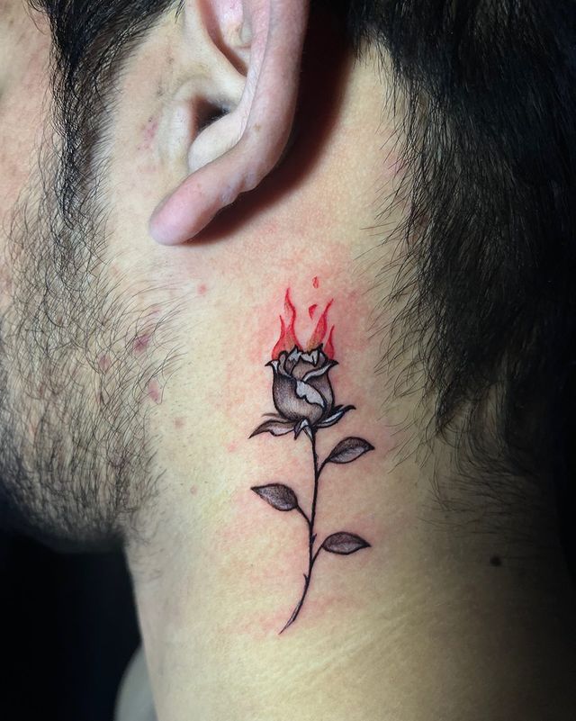 20+ Meaningful and Creative Rose Tattoo Designs for Men - Tikli
