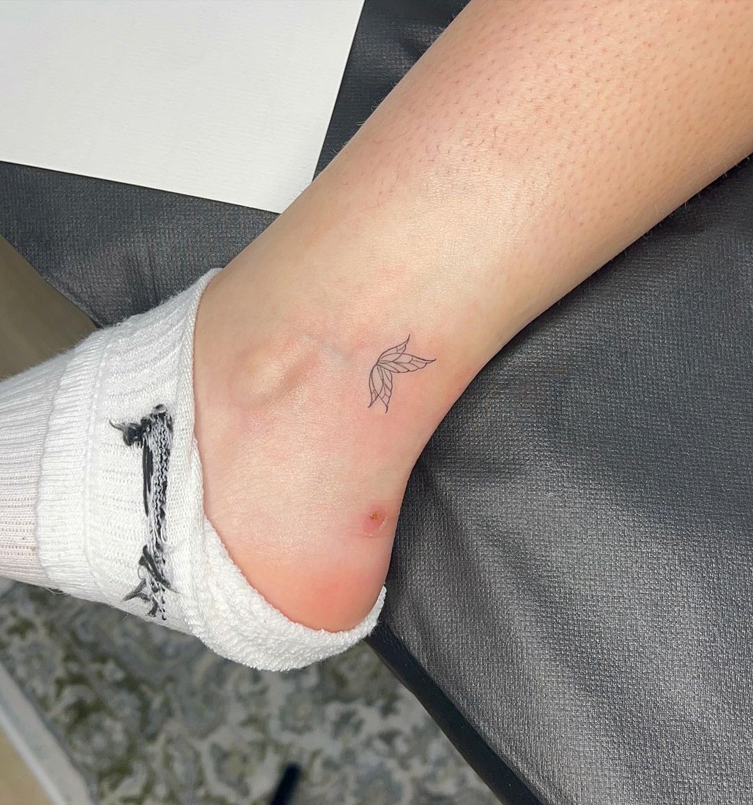 Ankle Tattoo 19
