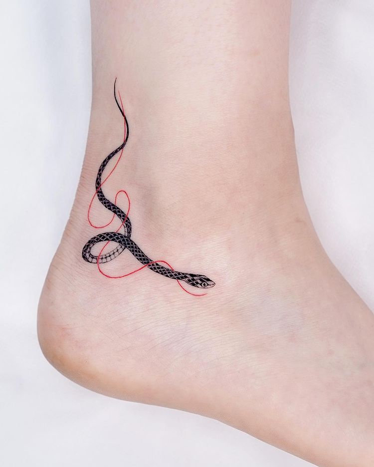 Ankle Tattoo 