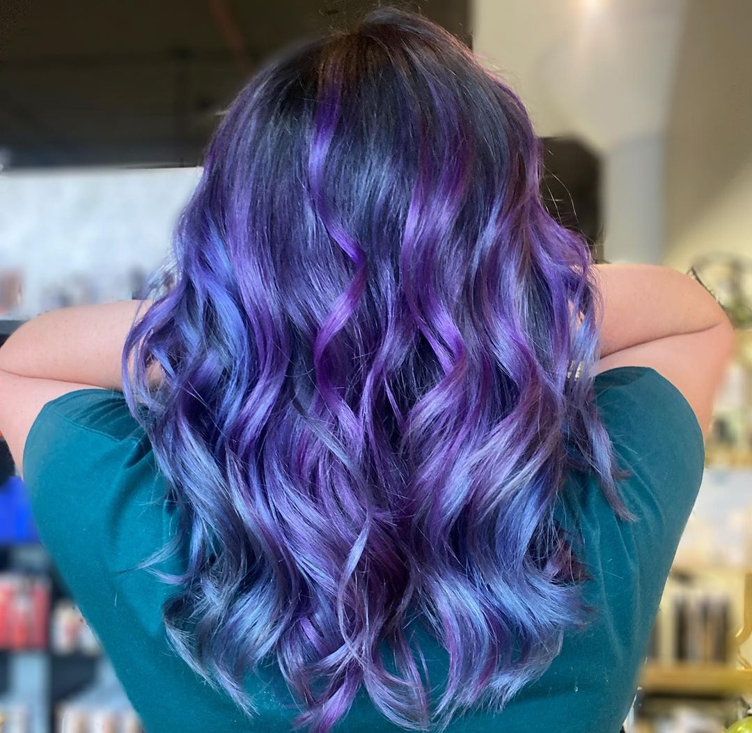 Purple Hair 