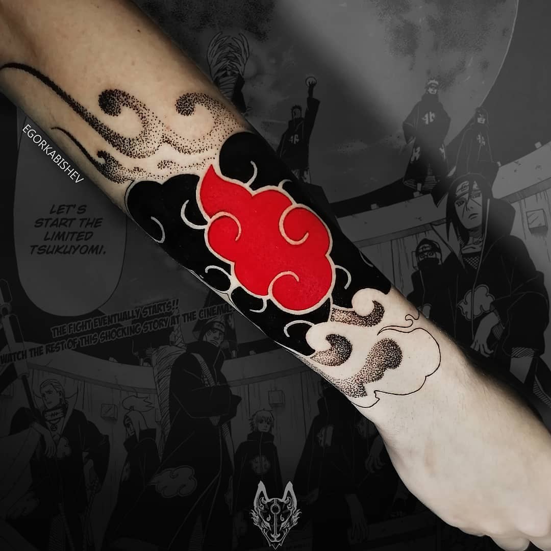 101 Best Akatsuki Cloud Tattoo Ideas That Will Blow Your Mind  Outsons