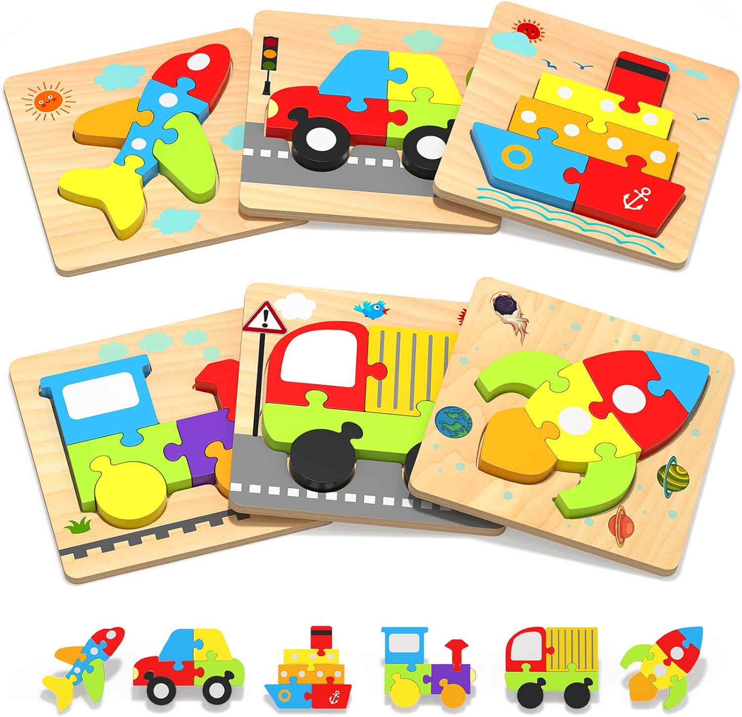 Educational Puzzles for 1 year old